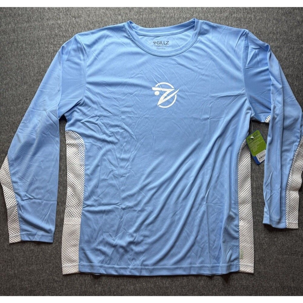 Gillz Fishing Sun Shirt Men’s XXL Long Sleeve Vented Breathable 2XL